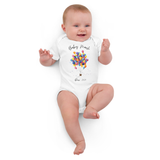 Nachname des Babys fällig (personalisierter Namens-Body)