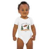 Willkommen auf der Welt – Länderthema (personalisierter Namens-Bodysuit)