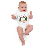 Willkommen auf der Welt – Länderthema (personalisierter Namens-Bodysuit)