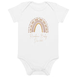 Neutral Rainbow Baby Due Bodysuit