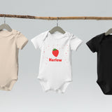 Strawberry Personalised Bodysuit