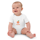 Peach Personalised Bodysuit