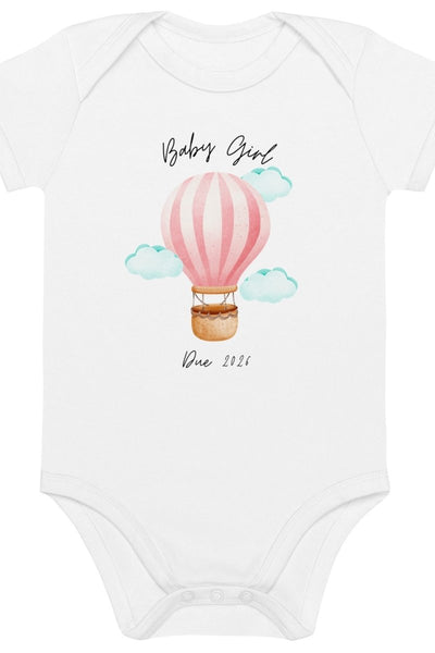 Baby Girl Due (Personalised Name Bodysuit)