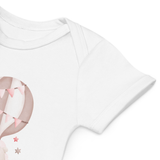 Personalisierter Name Hase Heißluftballon Body