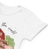 Willkommen bei den Nutztieren der Welt (personalisierter Namens-Bodysuit)