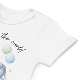 Willkommen bei den Weltsafari-Ballons (personalisierter Namens-Bodysuit)