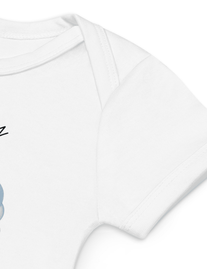 Baby Boy Due (Personalised Name Bodysuit) - Cozy Crew Club
