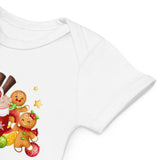 Personalised Christmas Gingerbread Bodysuit