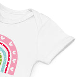 Personalised Christmas Rainbow Bodysuit