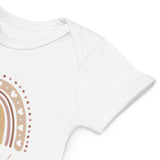 Neutral Rainbow Baby Due Bodysuit