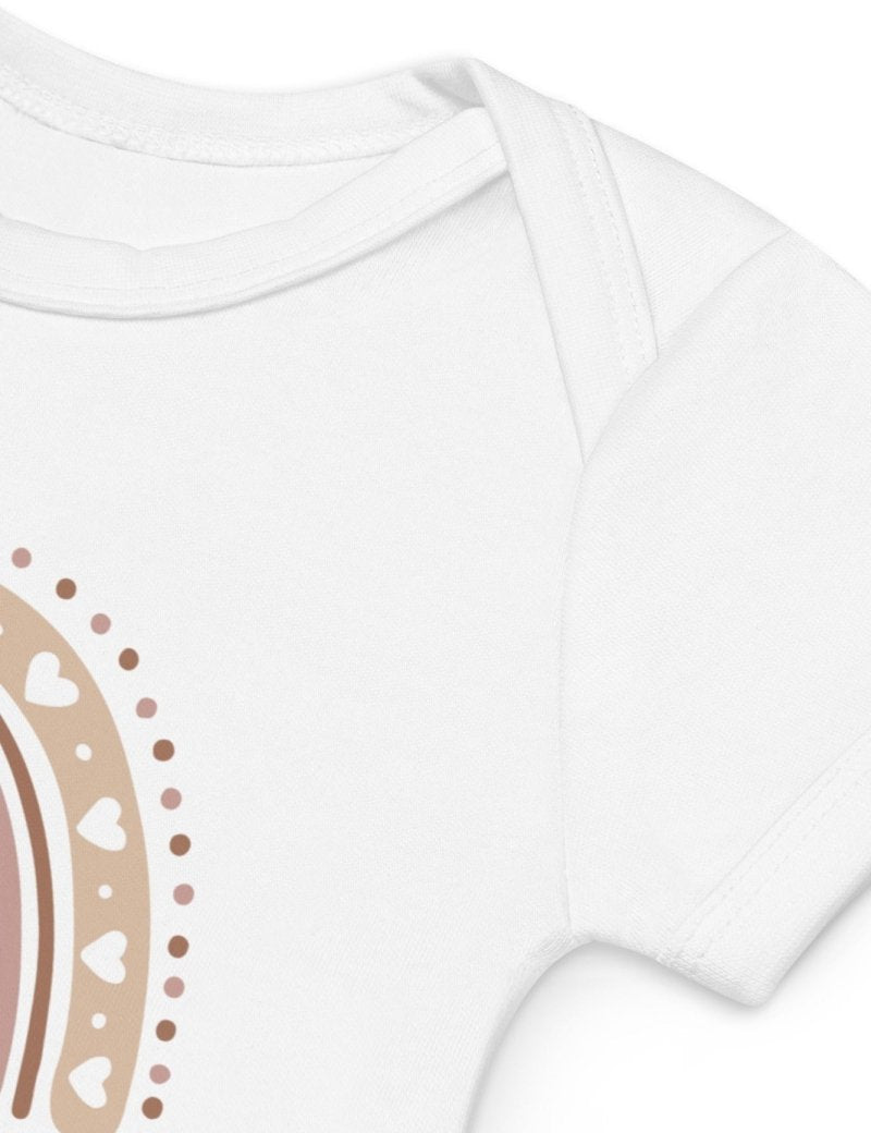 Neutral Rainbow Baby Due Bodysuit - Cozy Crew Club