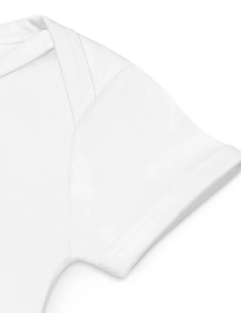 Summer Adventures Bodysuit in White - Cozy Crew Club