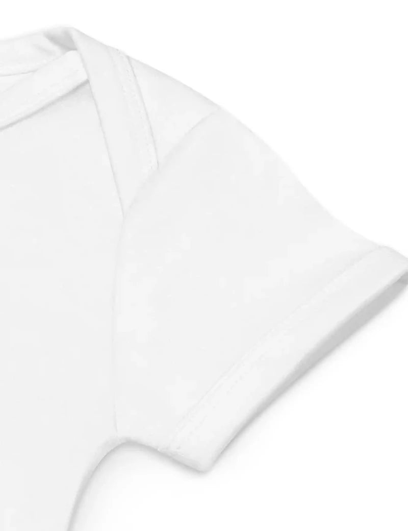 Solar Powered Bodysuit in White - Cozy Crew Club