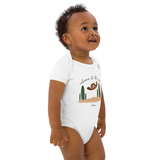 Willkommen auf der Welt – Länderthema (personalisierter Namens-Bodysuit)