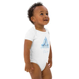 Blue Crib Baby Boy Due Bodysuit