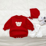 Winter Bear Knitted Bodysuit