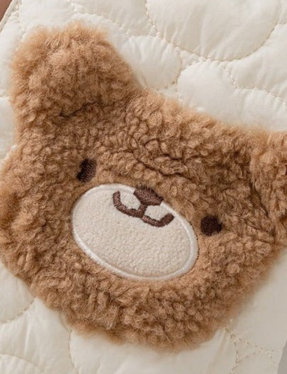 The Friendly Bear Puffer Suit Winter - Cozy Crew Club