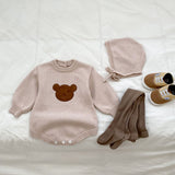 Winter Bear Knitted Bodysuit