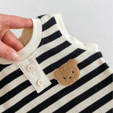 The Bear Beach Stripe Shorts & T-Shirt