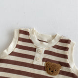 The Bear Beach Stripe Bodysuit