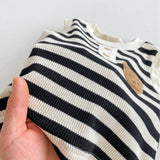 The Bear Beach Stripe Shorts & T-Shirt
