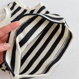 The Bear Beach Stripe Shorts & T-Shirt