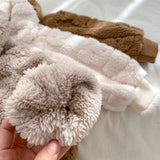 The Fur Bear Lining Fluffy Coat Romper