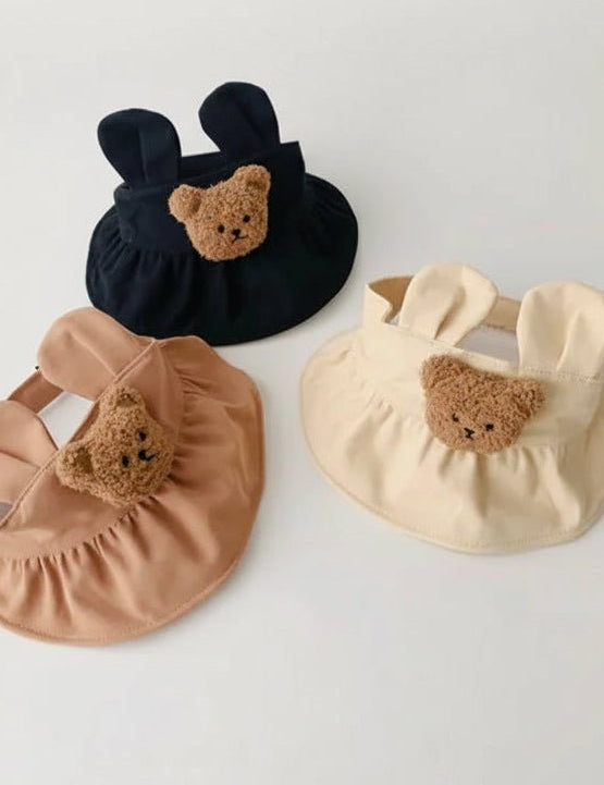 The Bear Visor Hat For Little Heads - Cozy Crew Club