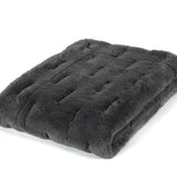 Mora Vinson Interior Luxury Soft Fox Faux Fur Throw Blanket