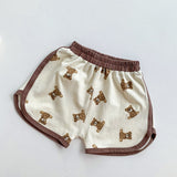 Ensemble 2 pièces t-shirt et short ours