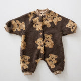 Bear Fleece Romper