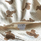 The Bear Muslin Blanket Swaddle