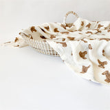 The Bear Muslin Blanket Swaddle