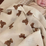 La couverture en mousseline de l'ours