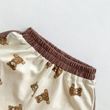 Ensemble 2 pièces t-shirt et short ours