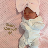 Cocole (Pink) Personalised Microfibre Soft Baby Blanket