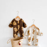 Bear Fleece Romper