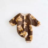 Bear Fleece Romper