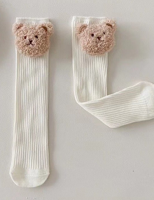 The Bear Knee Socks - Cozy Crew Club