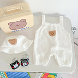 Ensemble bonnet et barboteuse The Bear