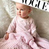 Cocole (Pink) Personalised Microfibre Soft Baby Blanket