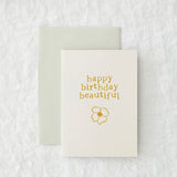 Alles Gute zum Geburtstag Schöne - Geschenkkarte