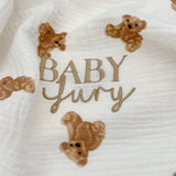 La couverture en mousseline de l'ours