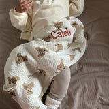 The Bear Muslin Blanket Swaddle