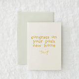 Congrats On Your Posh New Home - Gift Card