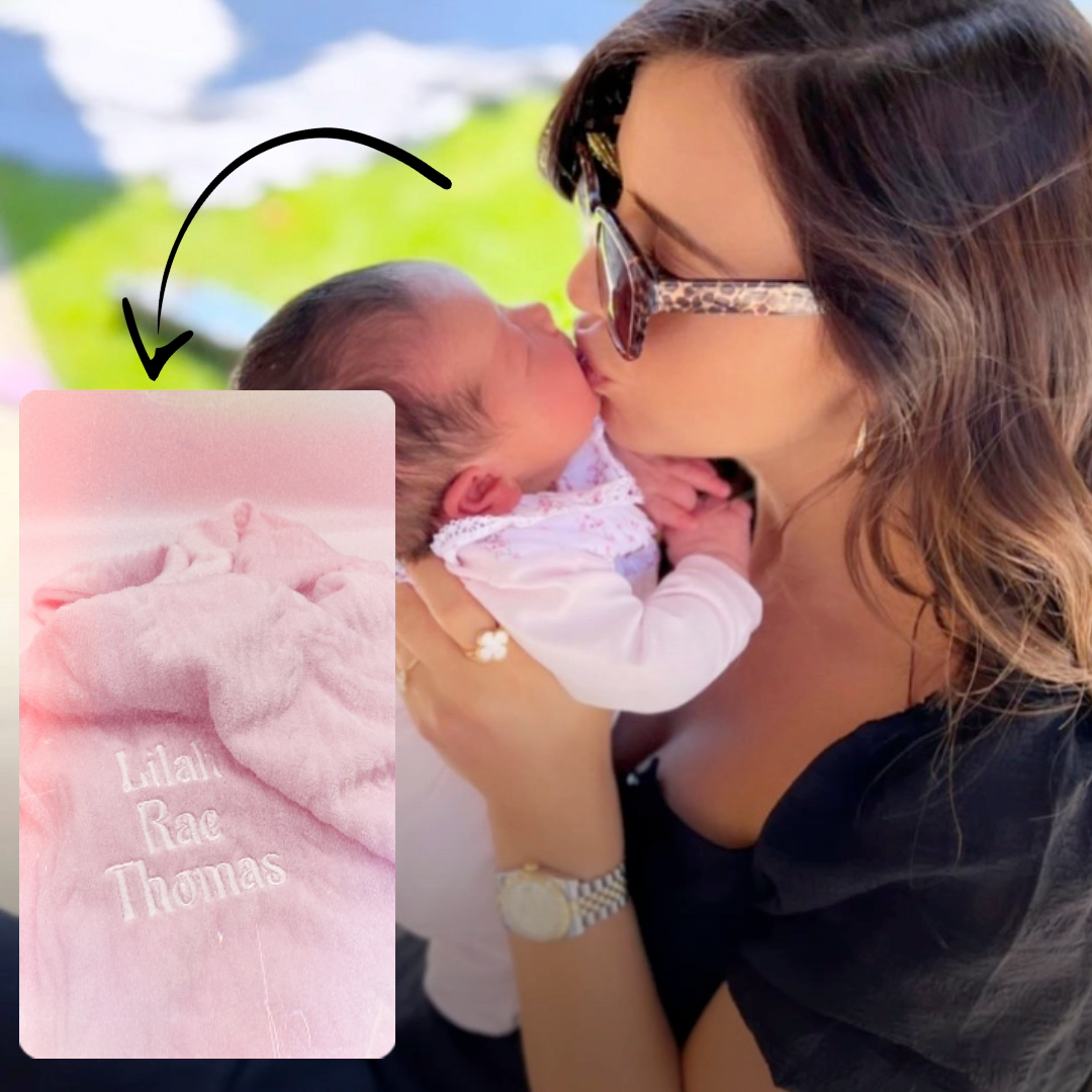 Lucy Mecklenburgh shares Cozy Crew Blanket with baby daughter!