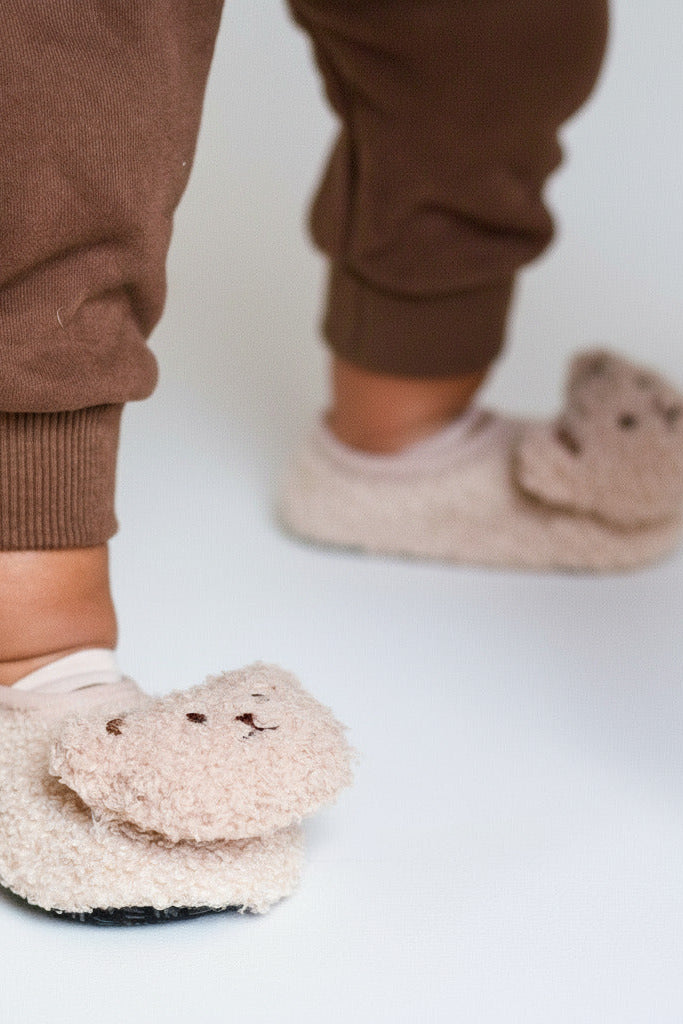 The Beige Bear Strap Slippers Cozy Crew Club Slippers mora-uk.myshopify.com the-beige-bear-strap-slippers   10off, 20off, acc, accessories, accessory, allproducts, baby, bear socks, beige, BFCM-20, BFCM-25, BFCM20, bow, china, CHRISTMAS20, clothing, daywear, kids, knee high socks, new in, nonpersonalised, PADDY10, ribbon, set, slip on, slipper, socks, WINTER20, zero