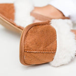 The Fur Slippers Beige, Brown or Pink - Cozy Crew Club