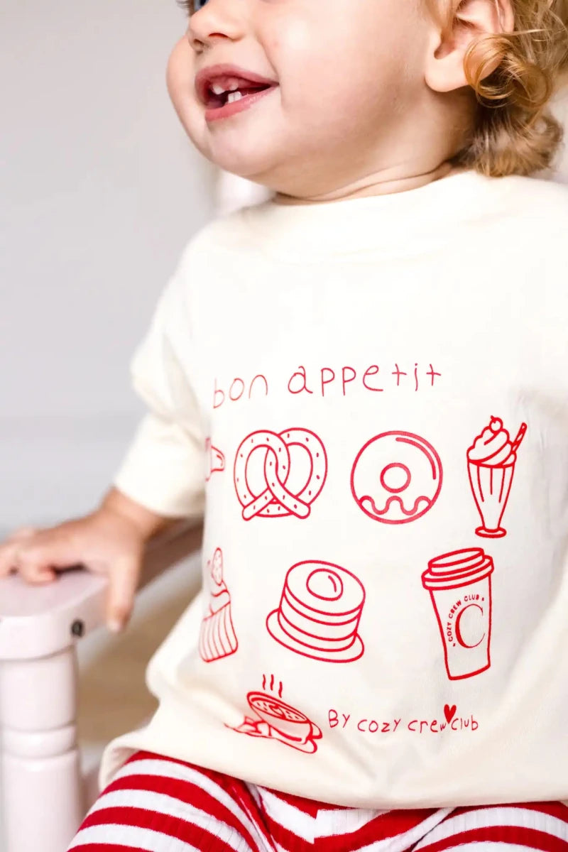Bon Appetite Cozy Crew Club Tee - Cozy Crew Club