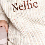 COZY Rainbow Speckle Chunky Sweater | Natural Cozy Crew Club Jumpers mora-uk.myshopify.com cozy-rainbow-speckle-chunky-sweater-natural   100% cotton, 20off, 33off, 40off, allproducts, baby, baby collection, bear, bear collection, bear print, BFCM-30, BFCM20, boy, china, CHRISTMAS20, clothing, embroidery, girl, hoodie, hoody, KNIT, new in, nightwear, onesie, PADDY20, playsuit, rainbow, ultracozy, WINTER20, zero